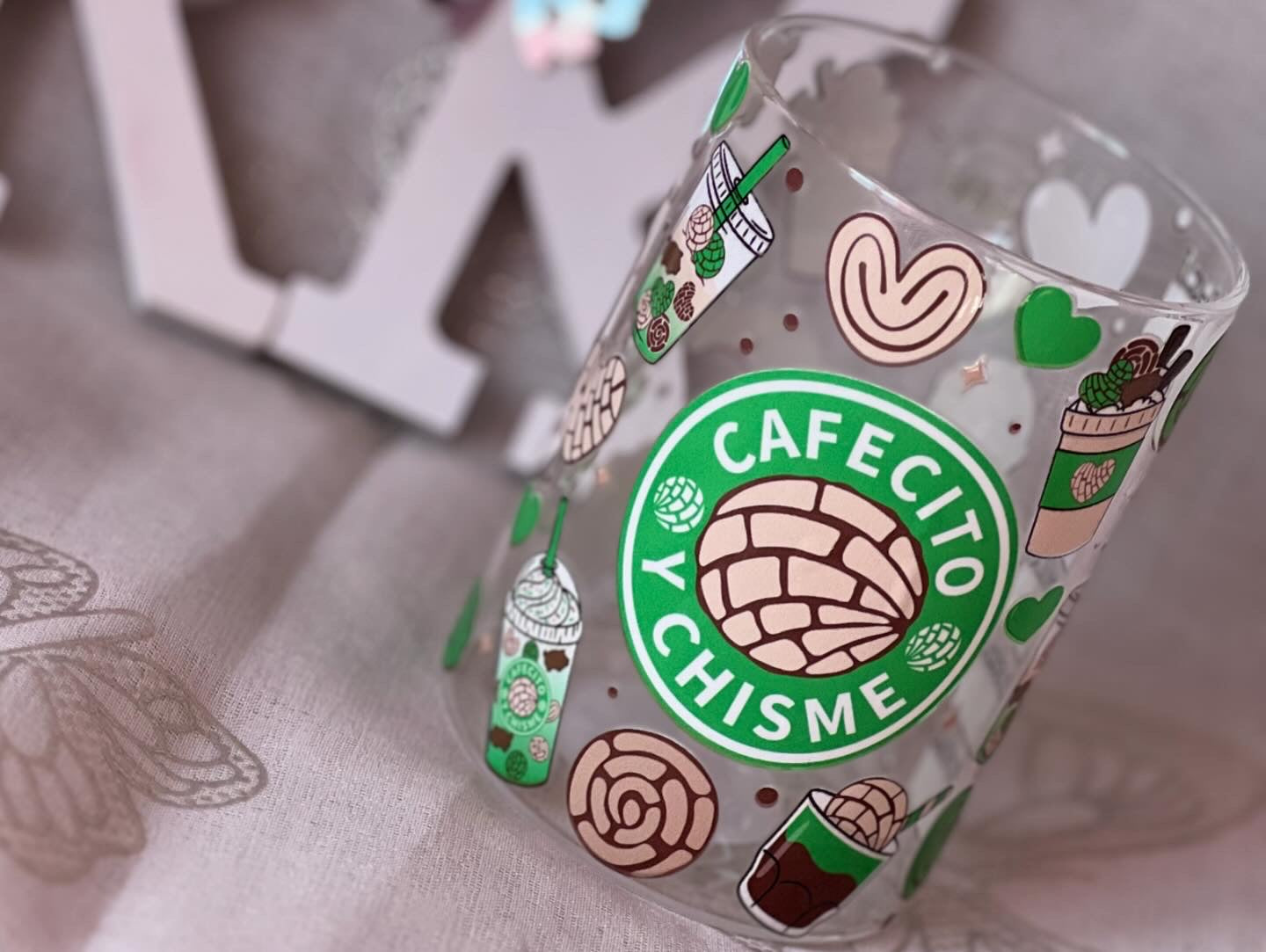 cafecito & chisme tazza 14oz