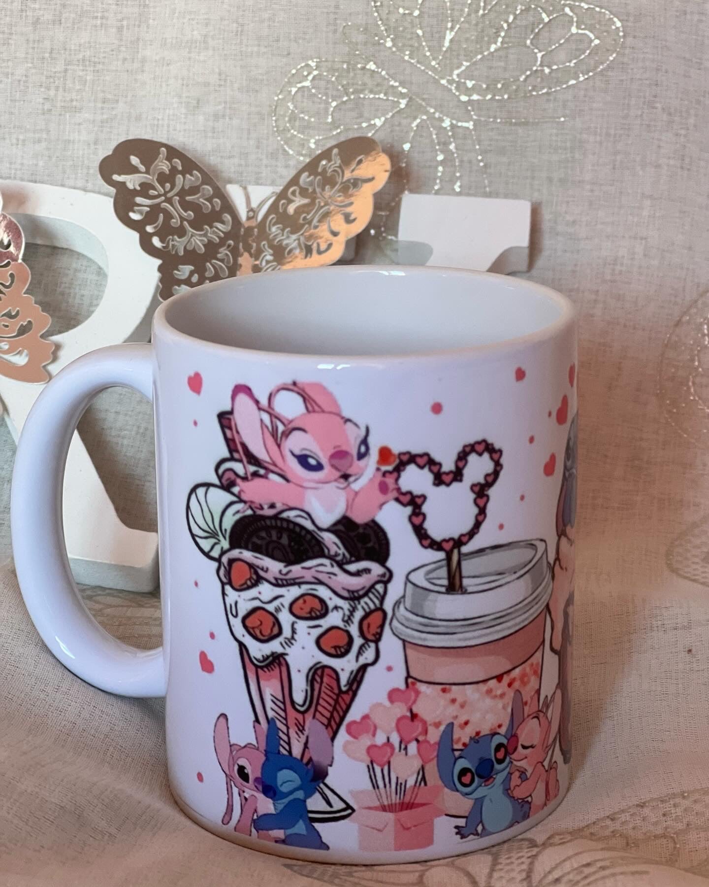 stitch tazza ceramica