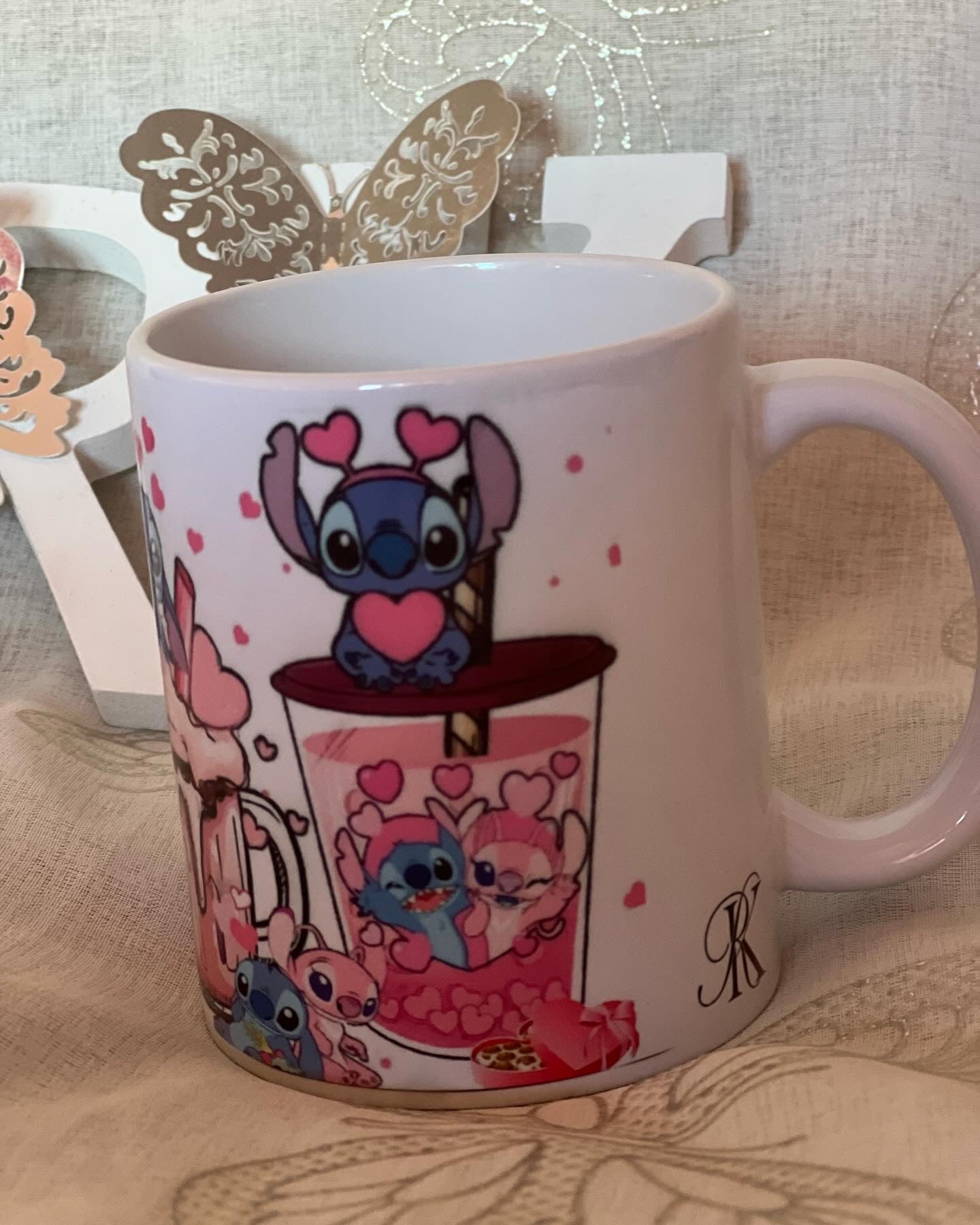 stitch tazza ceramica