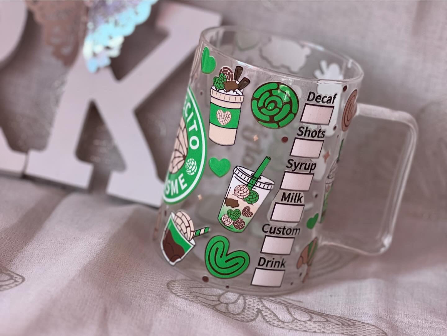 cafecito & chisme tazza 14oz