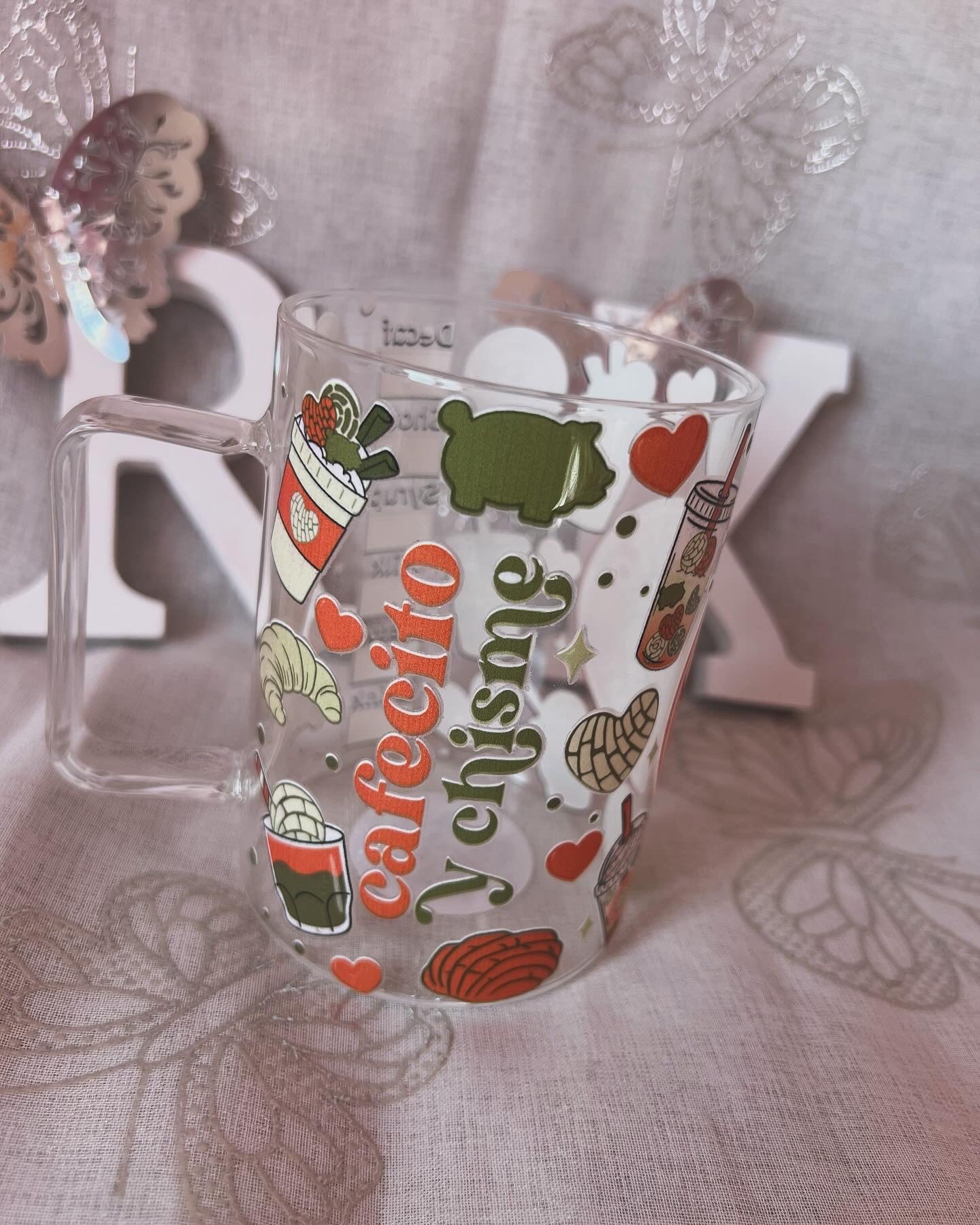 cafecito & chisme tazza 14oz