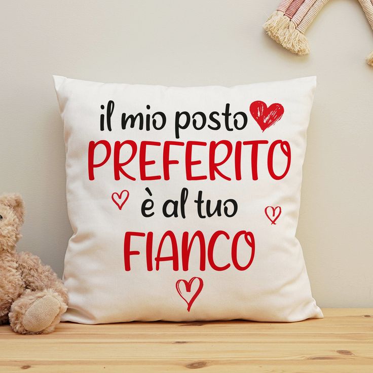 cuscini personalizzato 40x40